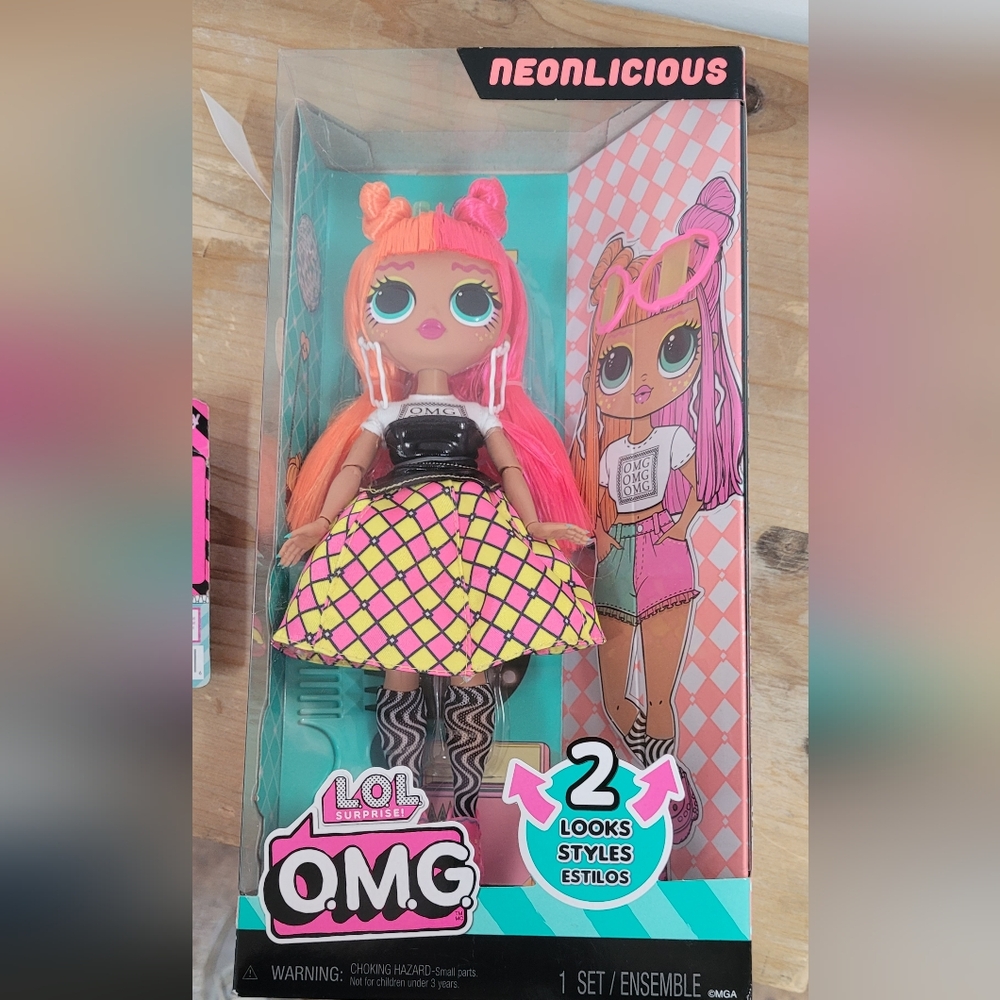 LOL Surprise OMG Fashion Doll with Neon Outfit